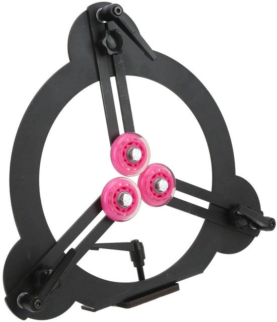 Accessori per Tornio - Appoggio Fisso - Installazione Facile - Adattabile - Accessori Professionali - Lavorazione del Legno - Compatibile con Tornio da 12 pollici - Per Lunghe Viti - Accessorio per Tornio