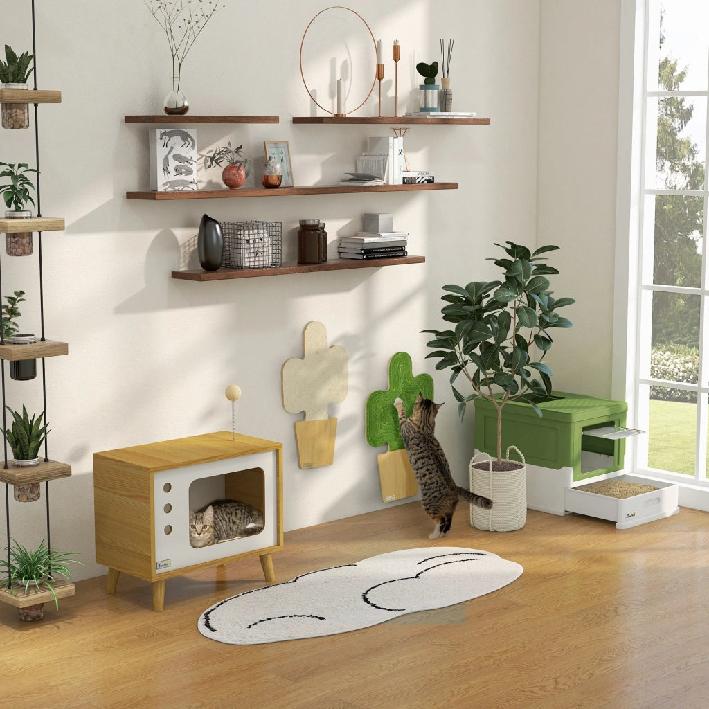 Letto a castello per bambini in legno con cassetti ¨C zephmum ¨C bianco 90x200