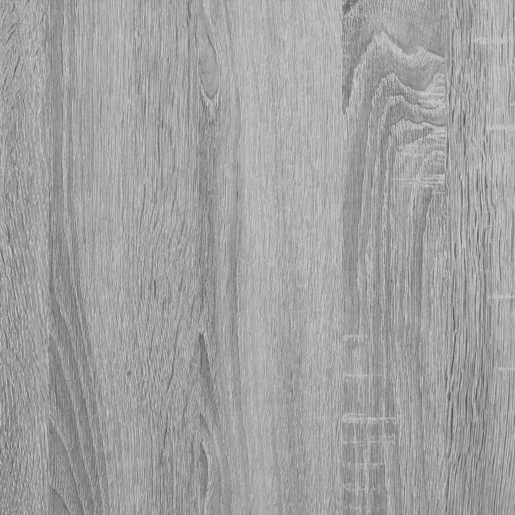 Scrivania studio Sonoma grigio 130 x 42,5 x 36 cm 8006729