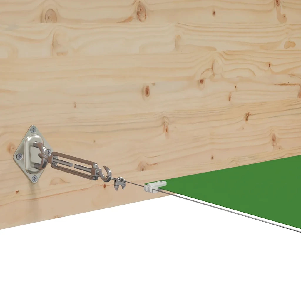 Paravento Verticale Verde Chiaro 60x1000 cm in Tessuto Oxford 148302