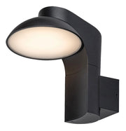 Applique esterna nera orientabile LED 12W 3000K IP54