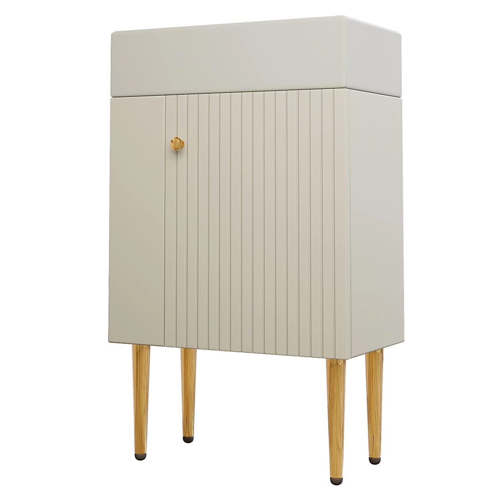 Mobile bagno lavabo - Xylo - 55 cm bianco