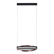 Lampadario LED moderno Singapur 48W Ø63 nero Maxlight