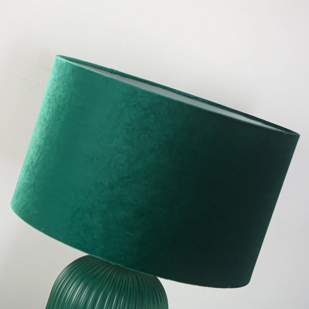 Lampada da tavolo Tamiza grande verde E27 Light Prestige