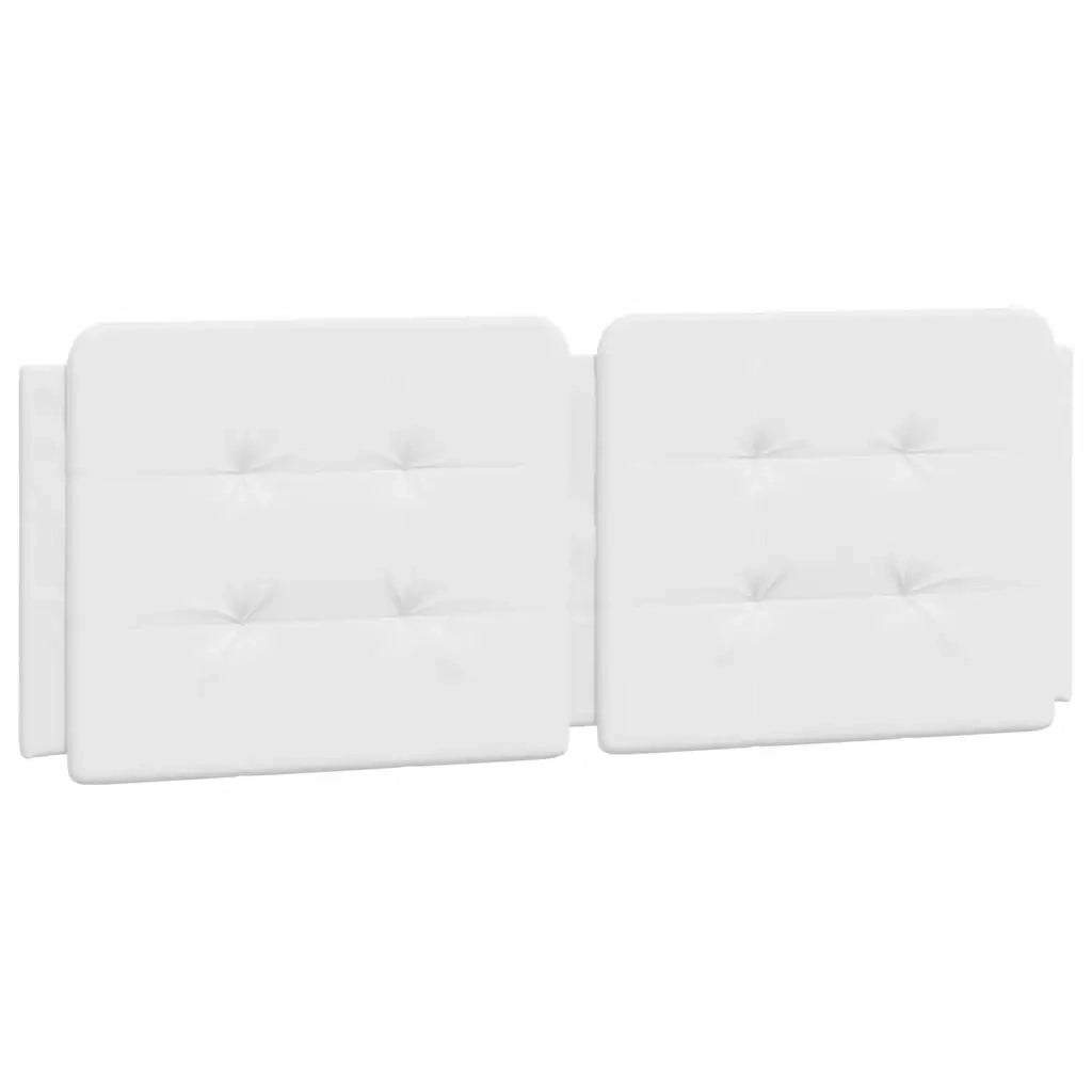 Cuscino Testiera Zadar Bianco 140 cm in Similpelle 374860