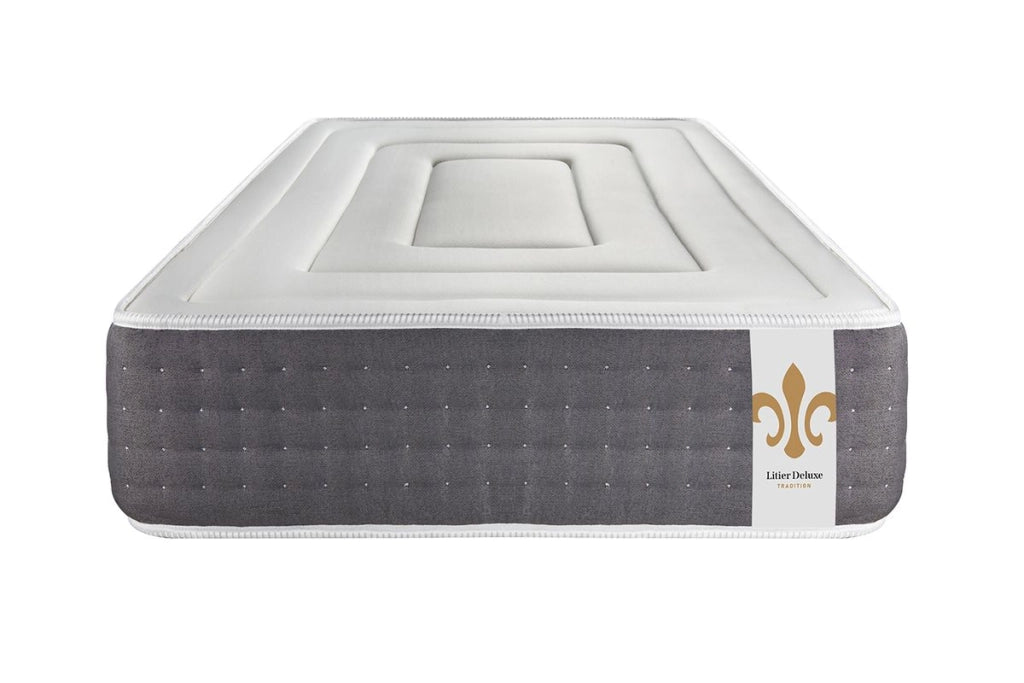 Materasso 90x190 cm Molle insacchettate e Memory foam - Vingt-Six