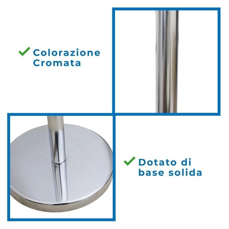 MAURY'S PORTA ASCIUGAMANI DA TERRA IN ACCIAIO