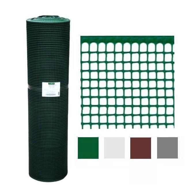 T-Rex Rete Tutta Plastica 10X10 100Mtx50 Marrone