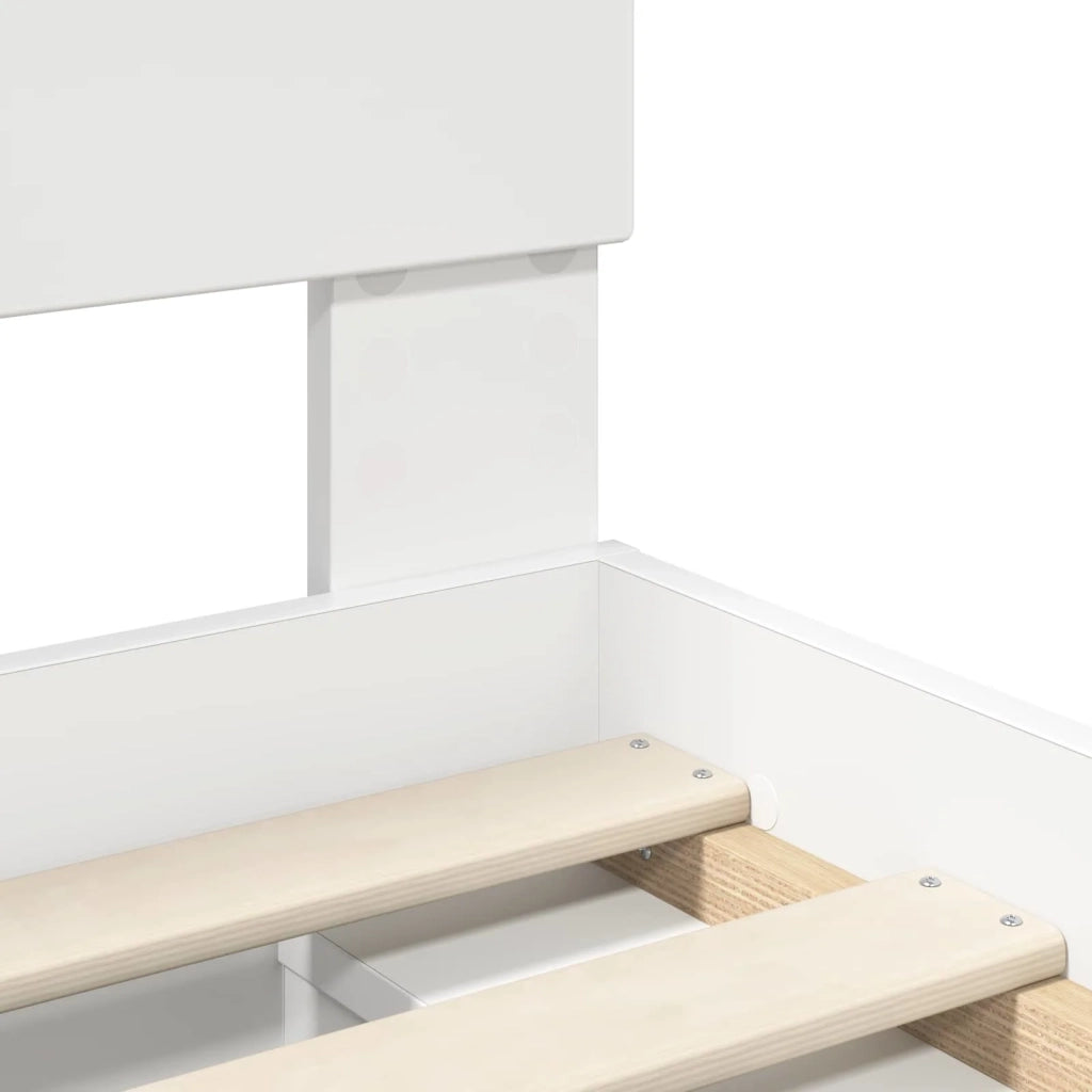 Struttura del letto Bianco 180 x 200 cm Legno multistrato 3407841