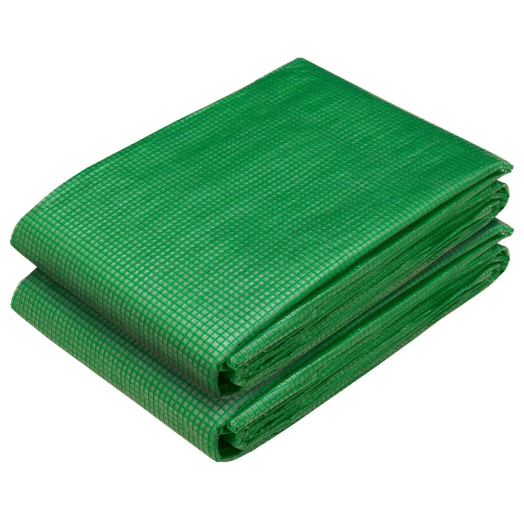 Telo con Occhielli 2 pz Verde 4 x 4 m 260 gsm PE 3429765
