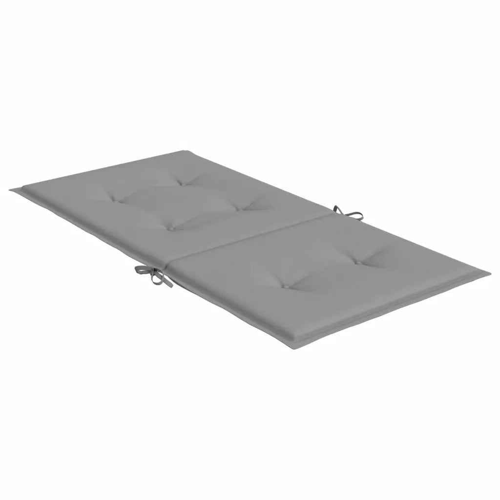 Cuscini per Sedia 4 pz Grigi in Tessuto Oxford 47551