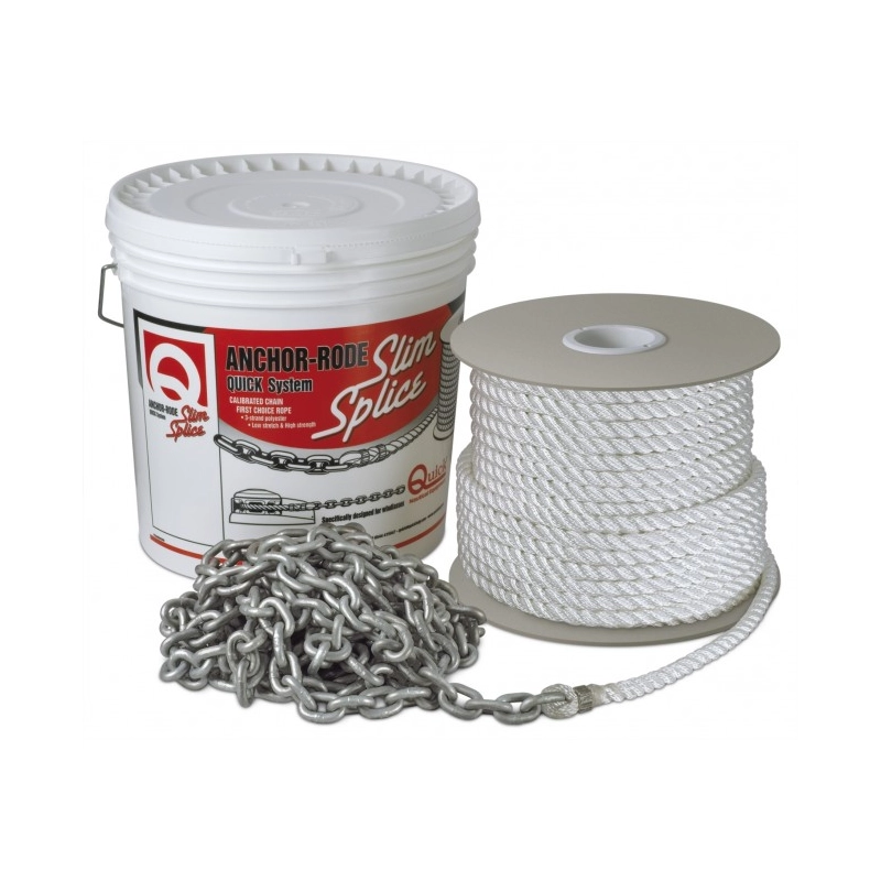 CIMA CATENA MT.10X40 ROPE Ø12X61 MT AND CHAIN Ø6X10 MT
