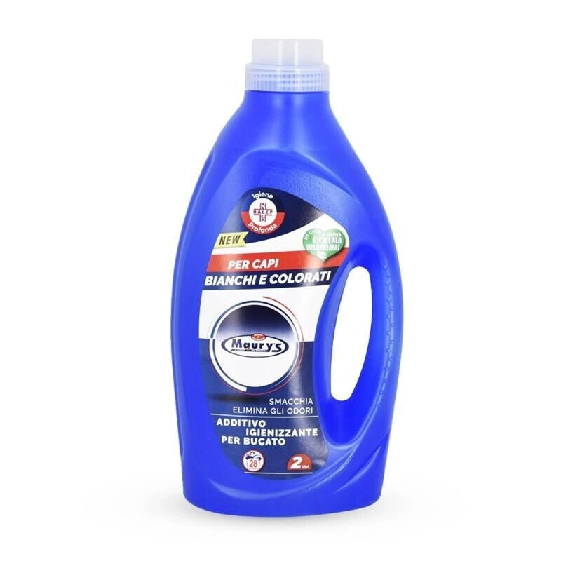 MAURY'S ADDITIVO PER LAVATRICE IN FORMATO DA 2 LITRI IGENIZZANTE
