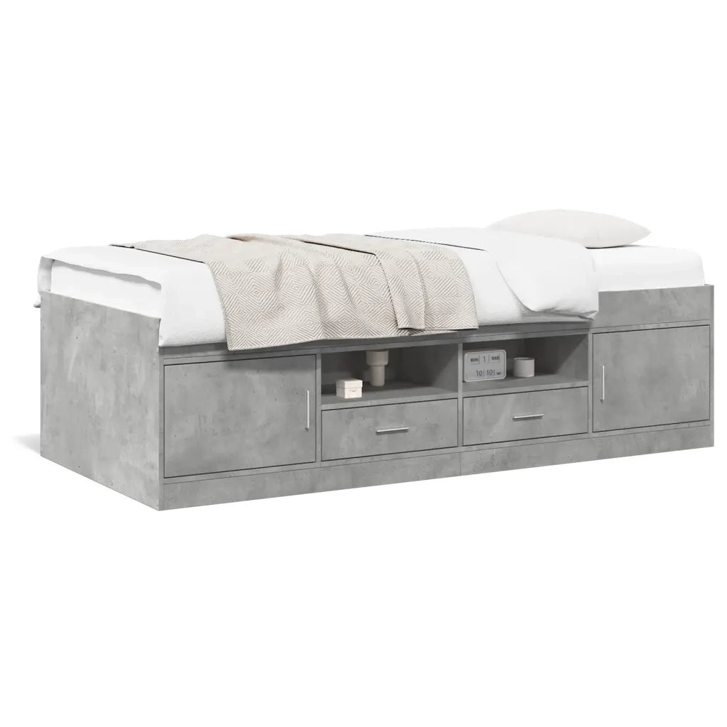 Divano letto | Sof¨¤ letto | Letto singolo con Cassetti senza Materasso 90x200 cm