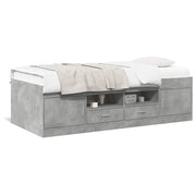 Divano letto | Sof¨¤ letto | Letto singolo con Cassetti senza Materasso 90x200 cm