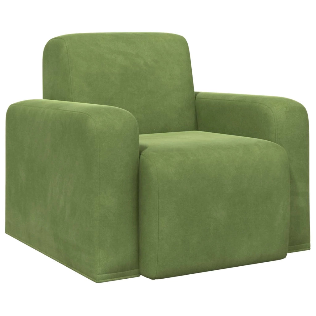 Poltrona Verde chiaro Velluto (V) 42042432