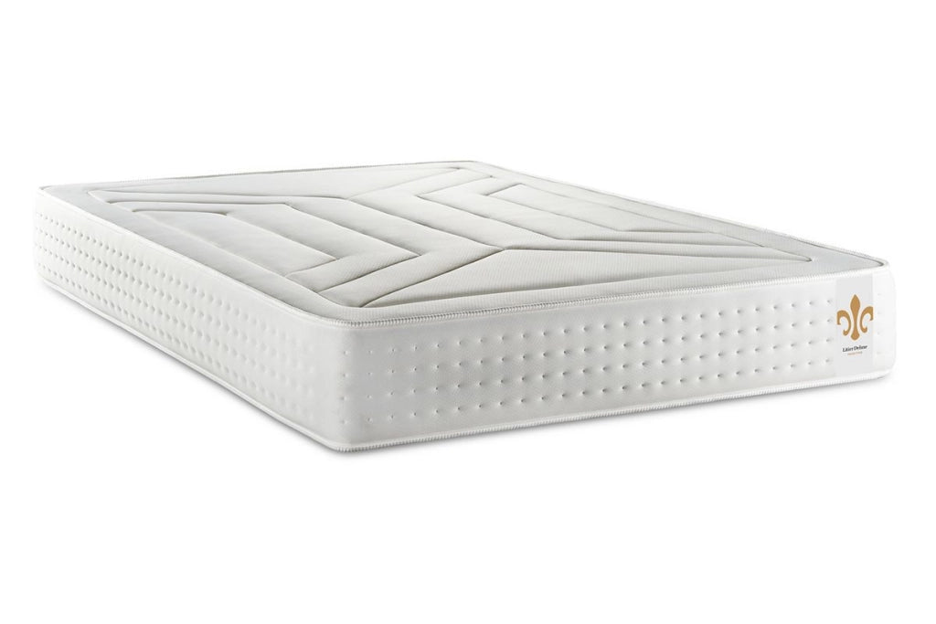Materasso 200x200 cm Molle insacchettate e Memory foam - Vingt-Quatre