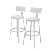 Vicco Sgabelli da bar Bianco 34 x 102 cm Set di 2