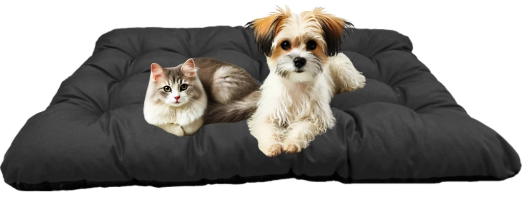 AIO FACTORY 100x70 cm PRESTIGE Cuccia per cani impermeabile personalizzabile nera