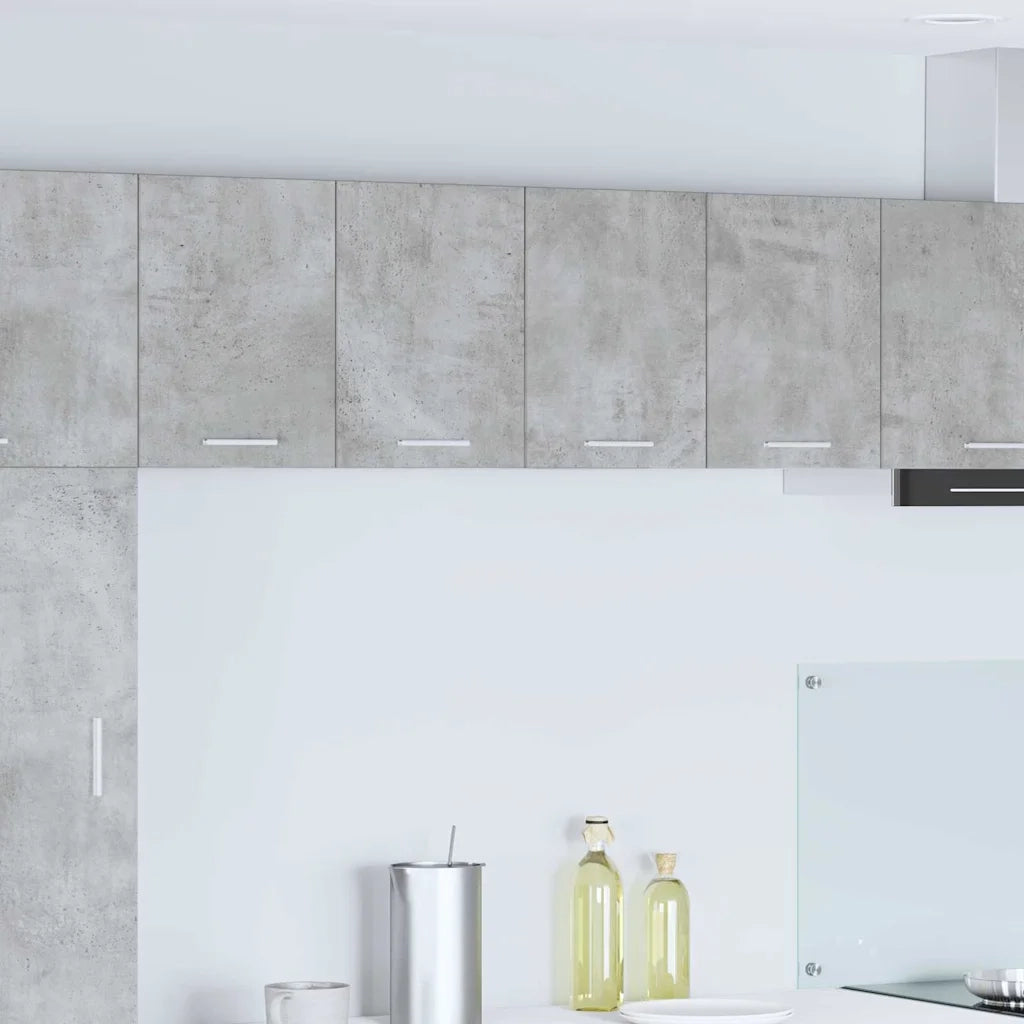Armadio pensile 2 pcs Grigio Cemento e Bianco 60 x 31 x 40 cm 884169