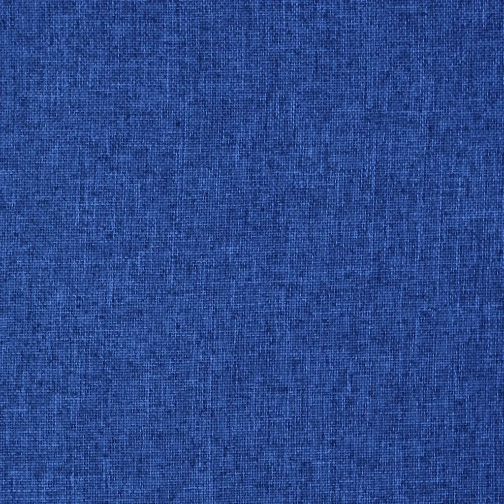 Sedia da Pavimento Girevole Blu in Tessuto 336578