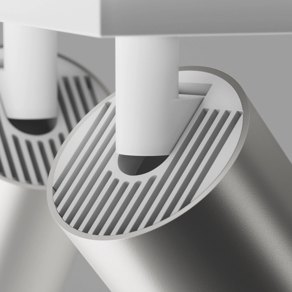 Maytoni plafoniera Focus S 2xGU10 bianco in alluminio