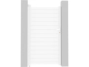 Cancello in alluminio "Eric" - 101,2 x 180,9 cm - Bianco