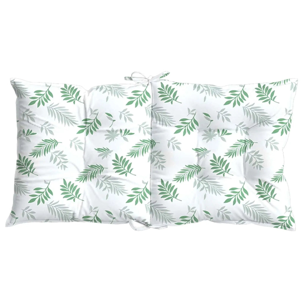 Cuscino da Esterno 6 pcs Bianco 100 x 50 x 7 cm Tessuto 377727