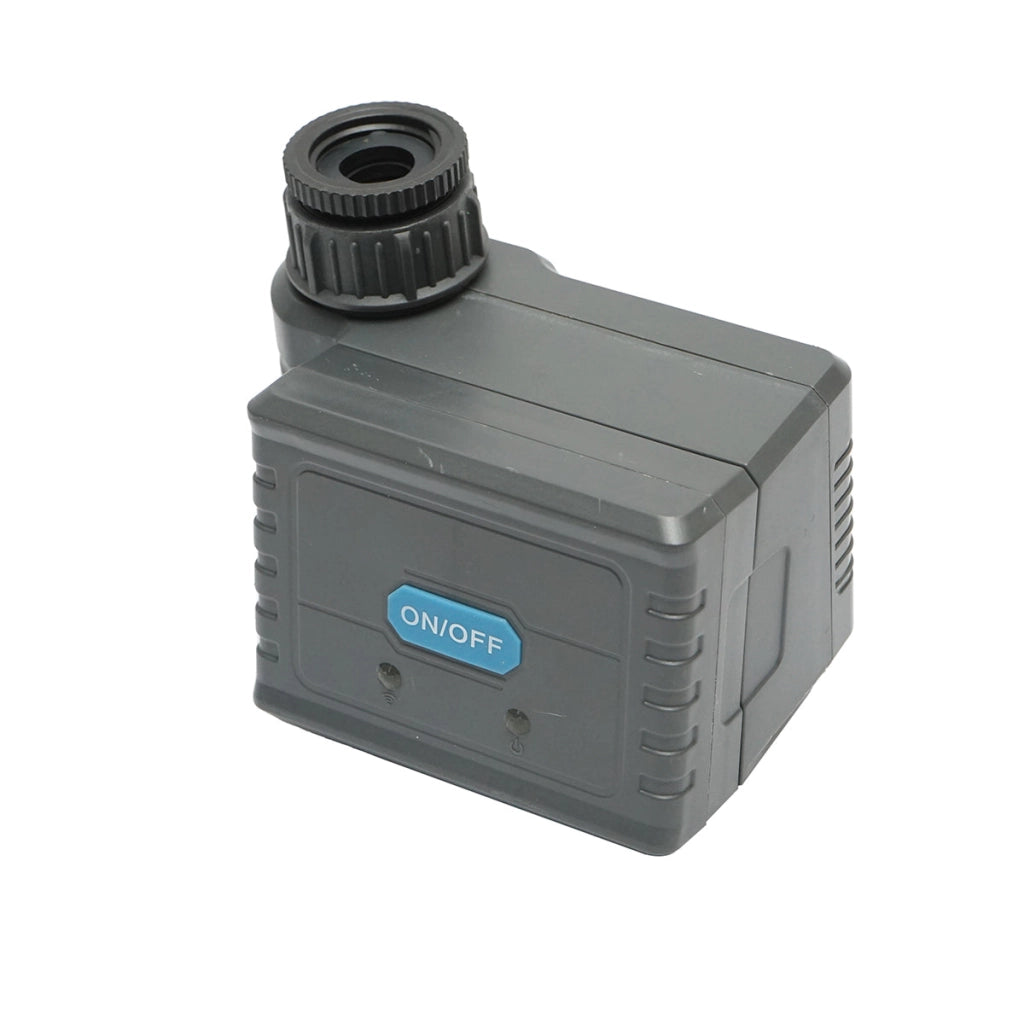 Elettrovalvola programmabile per irrigazione, alimentata da 2xAAA 1.5V, pressione 8 bar, Bluetooth 4.2/5.0, IP67