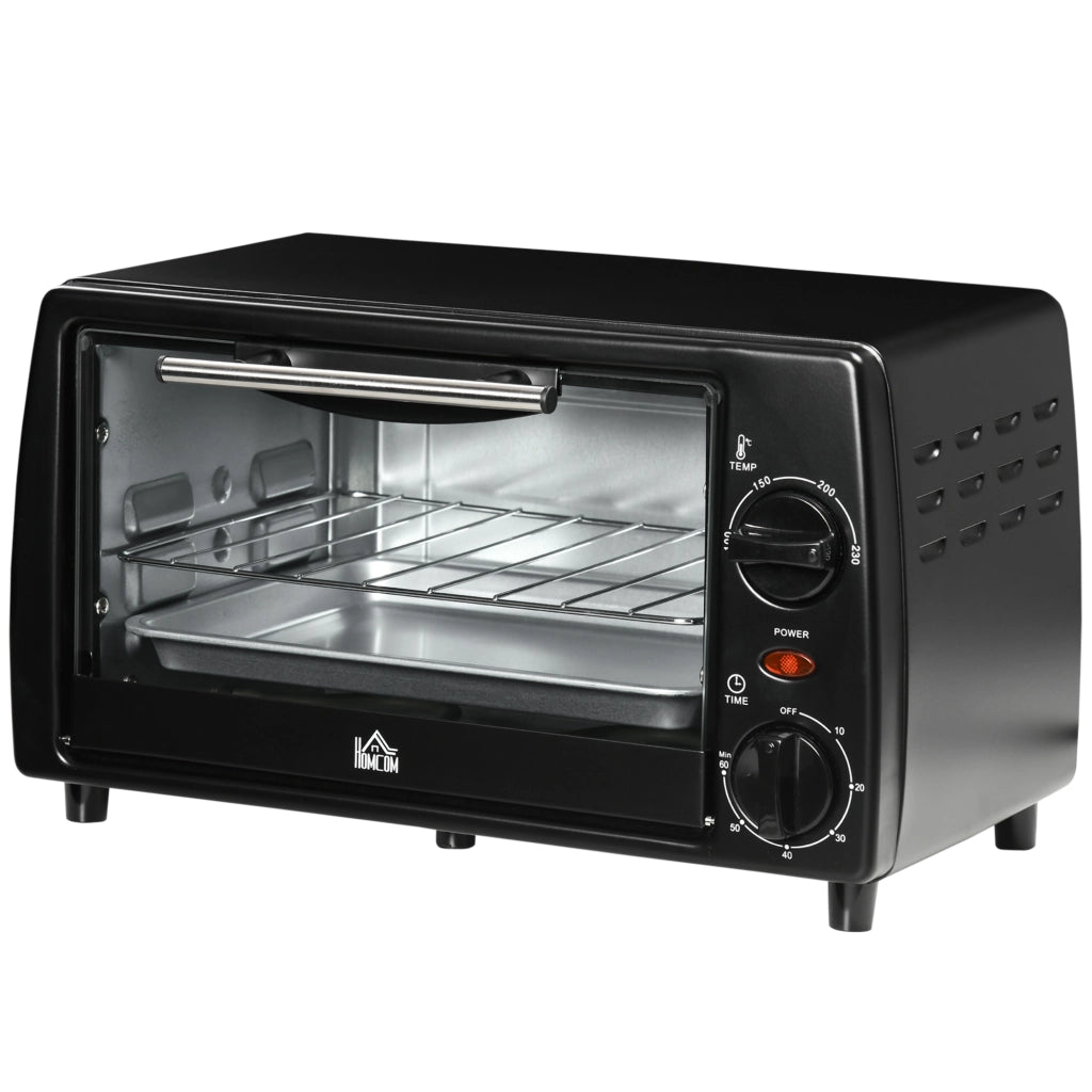 Forno Elettrico da Tavolo ¨C Xylo ¨C 10L 750W 230¡æ Timer 36,5x26x22cm Nero