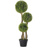 Pianta Artificiale Bosso ¨C Xylo ¨C Verde + Nero per Esterno