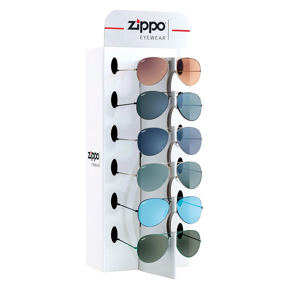 ESPOSITORE OCCHIALI DA SOLE 'OBP-36B' 9 pezzi  - ZIPPO