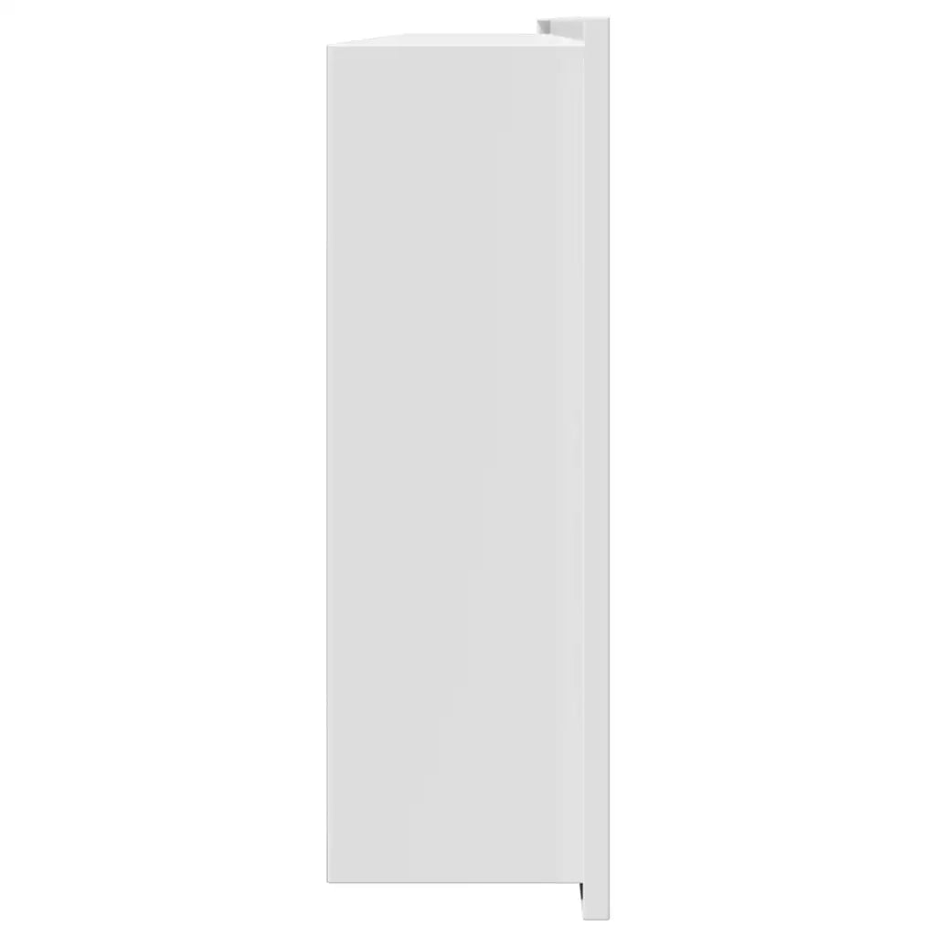 Nicchia per doccia Bianco 90 x 30 x 9,5 cm Acciaio inossidabile