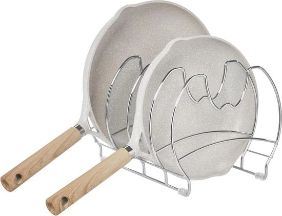 Organizzatore di Cucina per Pannini e Piatte - 279 cm - Cromo