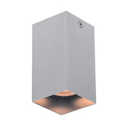 Spot soffitto quadrato alluminio 10cm GU10 Italux Ander