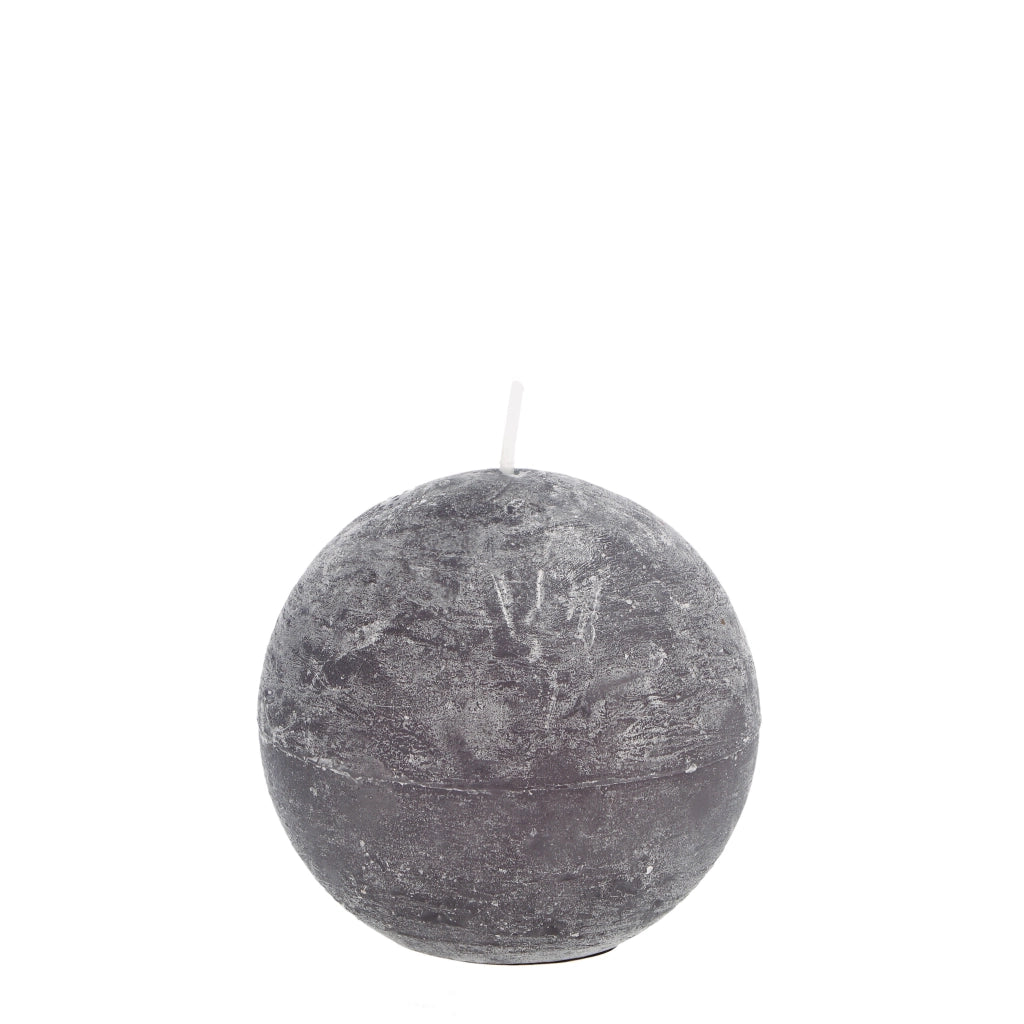 CANDELA PROFUMATA BRINA A SFERA D.7.5CM IN 6 COLOR