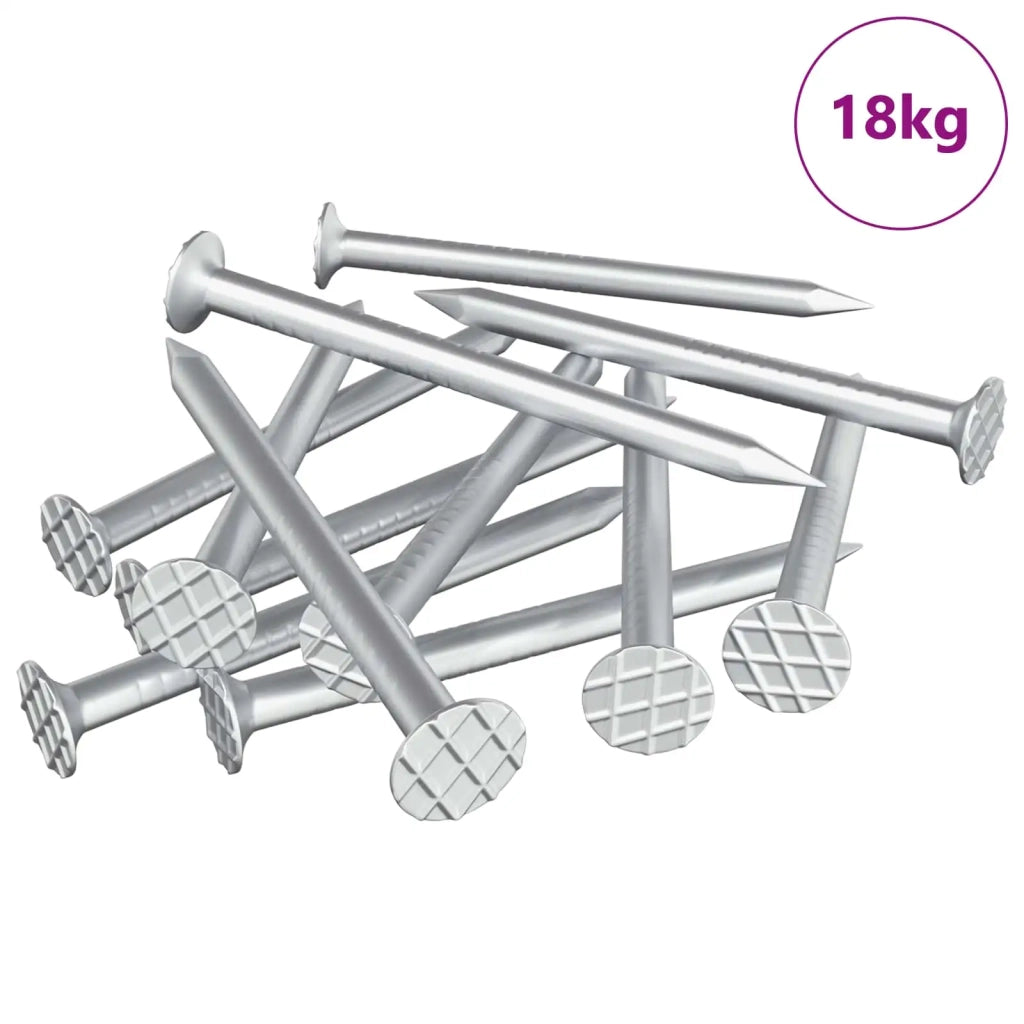 Chiodi per Legno 100000 pcs Argento Metallo 864375