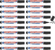 Viti di gomma sfoderate - 20 pezzi - nero - con rivettatura