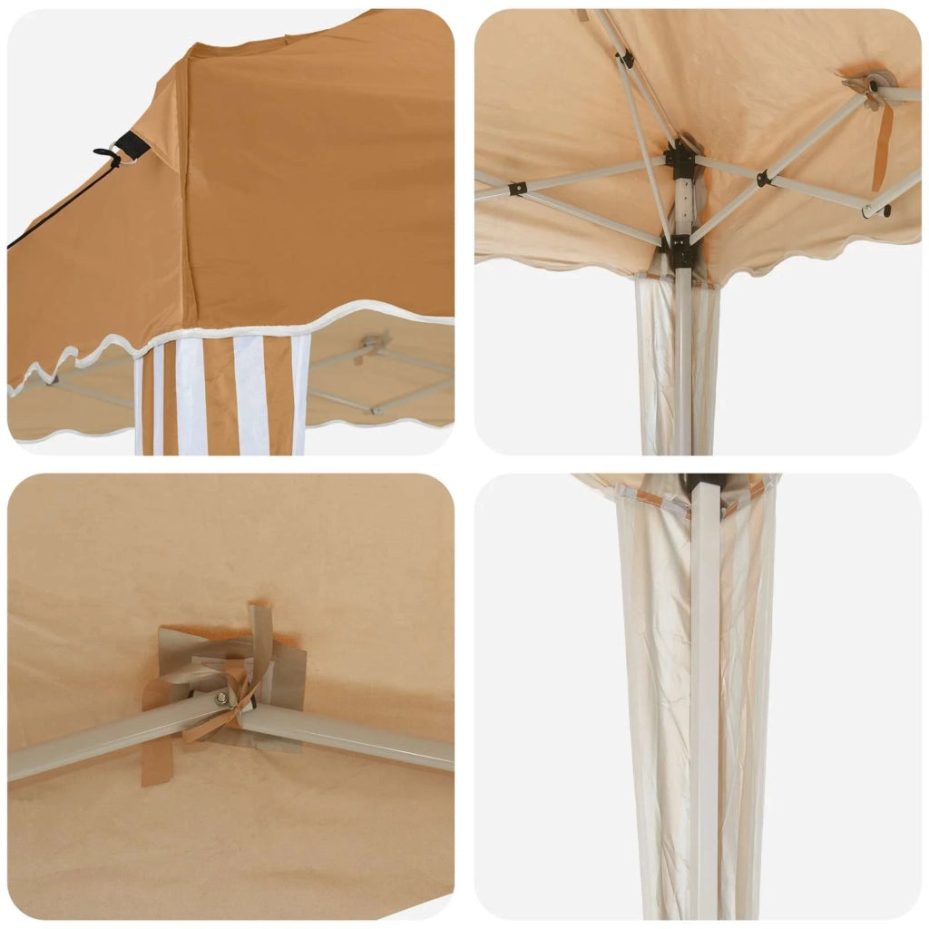 Tenda per feste a pop-up Beige 288 x 288 x 245 cm 42019749