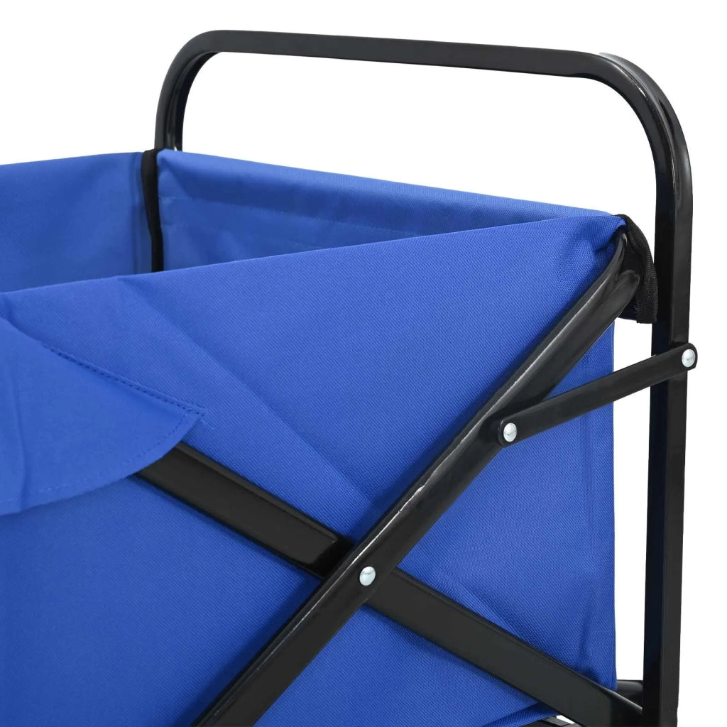 Carrello Pieghevole Blu 89 x 63 x 96 cm 42020657