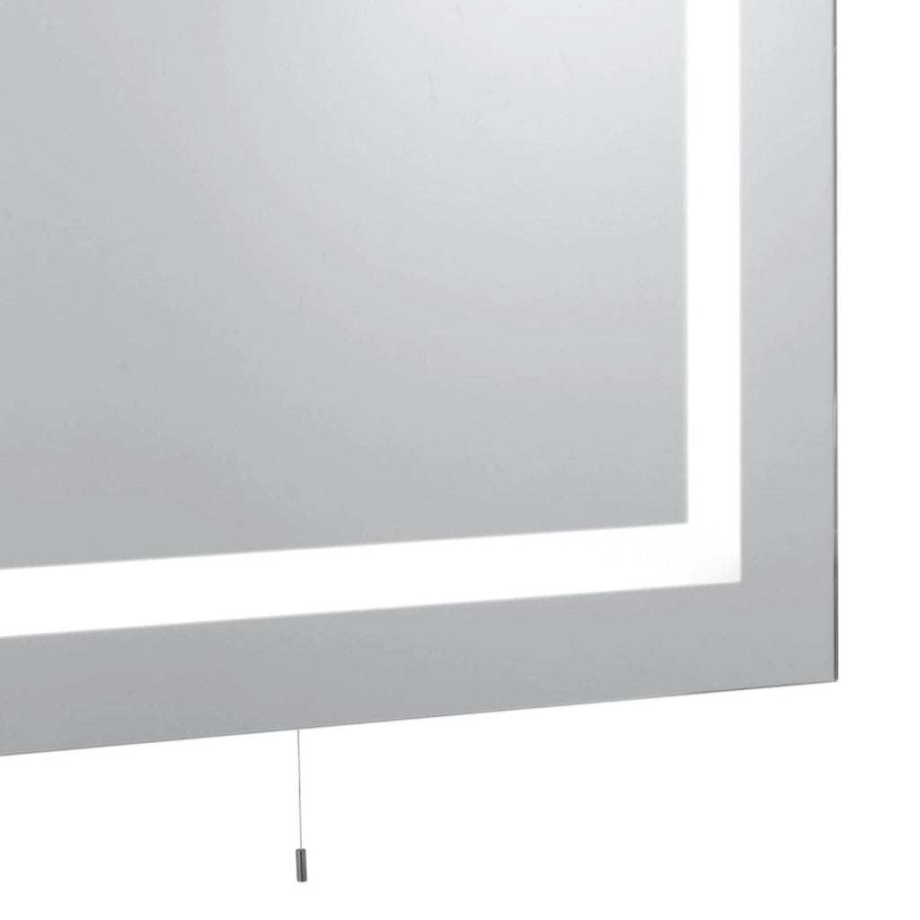 Specchio rettangolare LED per bagno - Vetro specchiato, IP44