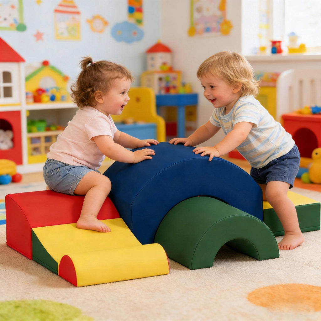 Set Moduli Motricit¨¤ Bambini 5 Pezzi ¨C Xylo ¨C Schiuma EVA Multicolore