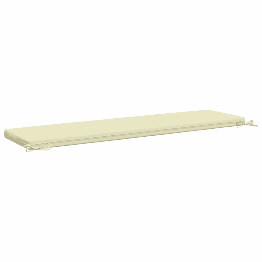 Cuscini per Panchina a 2 Pezzi SOEST 2 pz 100% Poliestere Crema 949057