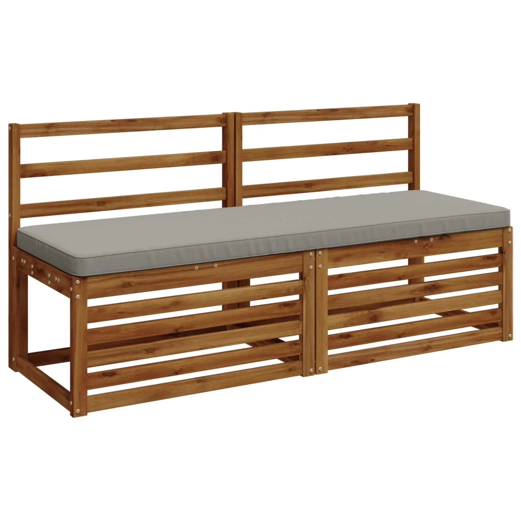 Cuscino per Panchina a 1 Pezzo VUGHT 100% Poliestere Grigio 952076