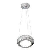 Lampada a sospensione Milagro Mercurio ML328 LED 12W cromo Ø25