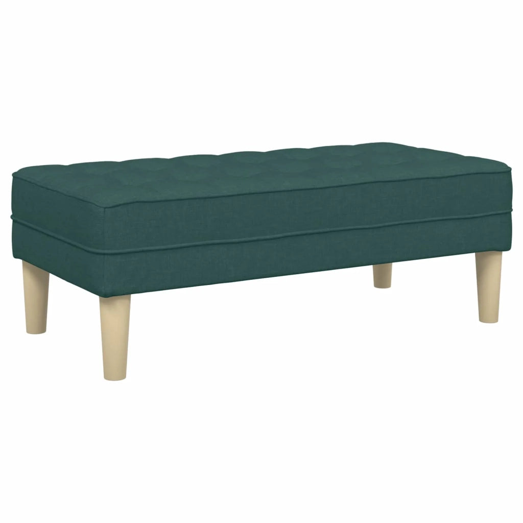 Set di divani 2 pz Verde Scuro Poliestere 3329256