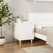 Comodino Bianco in Legno Multistrato 812042