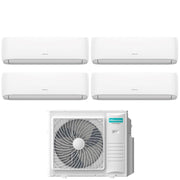 Condizionatore Quadri Split Hisense Hi-Comfort 9+9+12+12 con 5AMW105U4RQC R-32 Wi-Fi Integrato