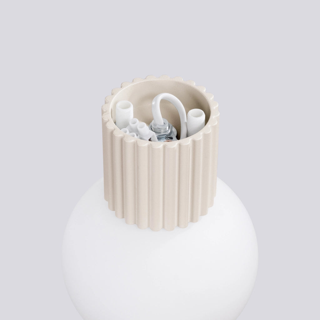 Lampada da parete HALO beige IP44