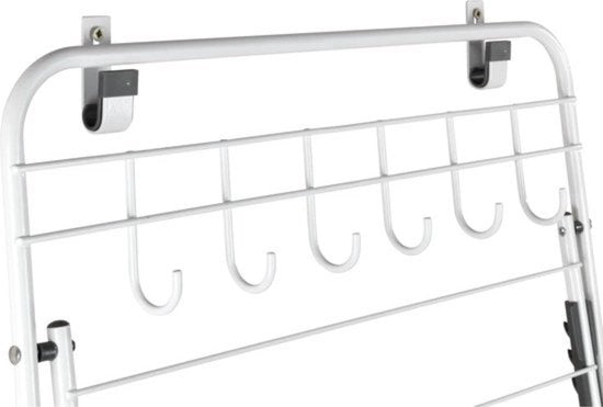 Oreccia per Porta Ondolata - 6 Ganci & 3 Ali - Realizzato in Metallo e ABS